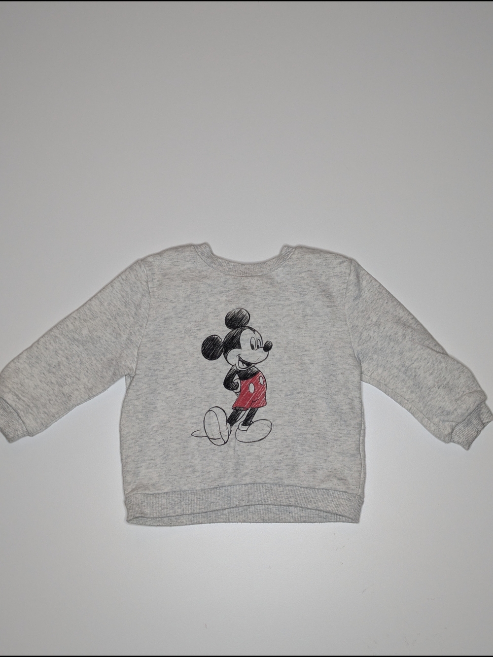 Joe Fresh Light Gray Kids Sweatshirt with Red Graphic